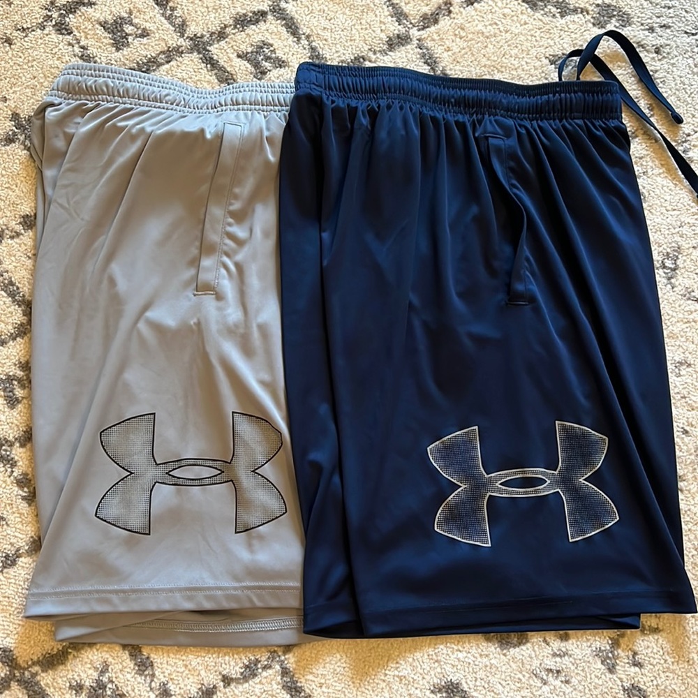 (2) Mens Under Armour Shorts- Medium